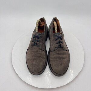 Fiorentini Baker Women Size 5 EU 35 Brown Suede Plain Toe Derby Casual Shoe
